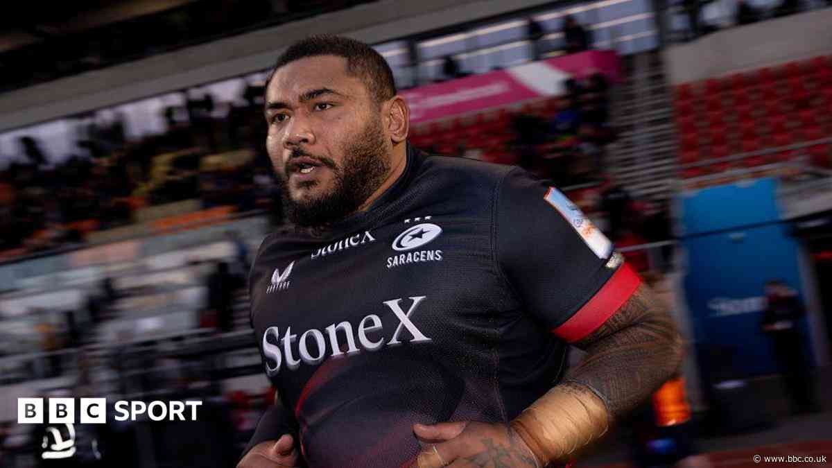 Saracens re-sign prop Tuimauga for 2026-27 season