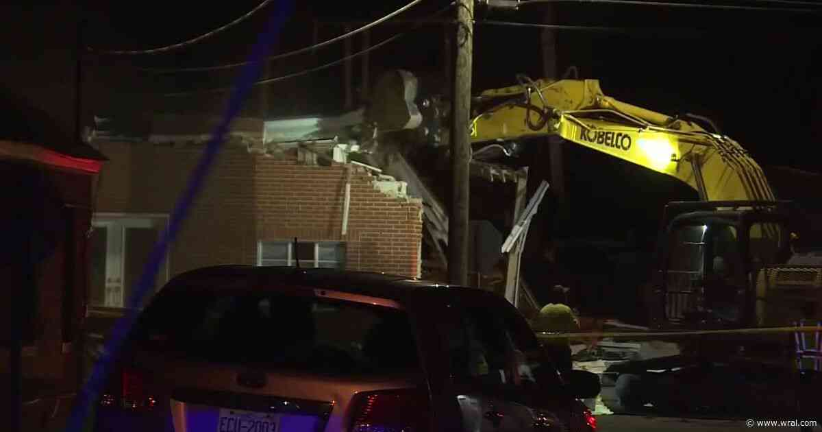 Farmville church demolished after structural collapse