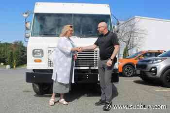 Purolator donates delivery truck to boost Sudbury Food Bank's reach