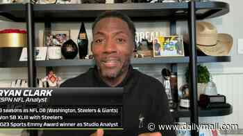 Fired ESPN star Ryan Clark claims he WAS forced off the air mid-show... after execs informed him of layoff during commercial break