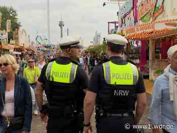 Mit der Polizei unterwegs auf der Rheinkirmes