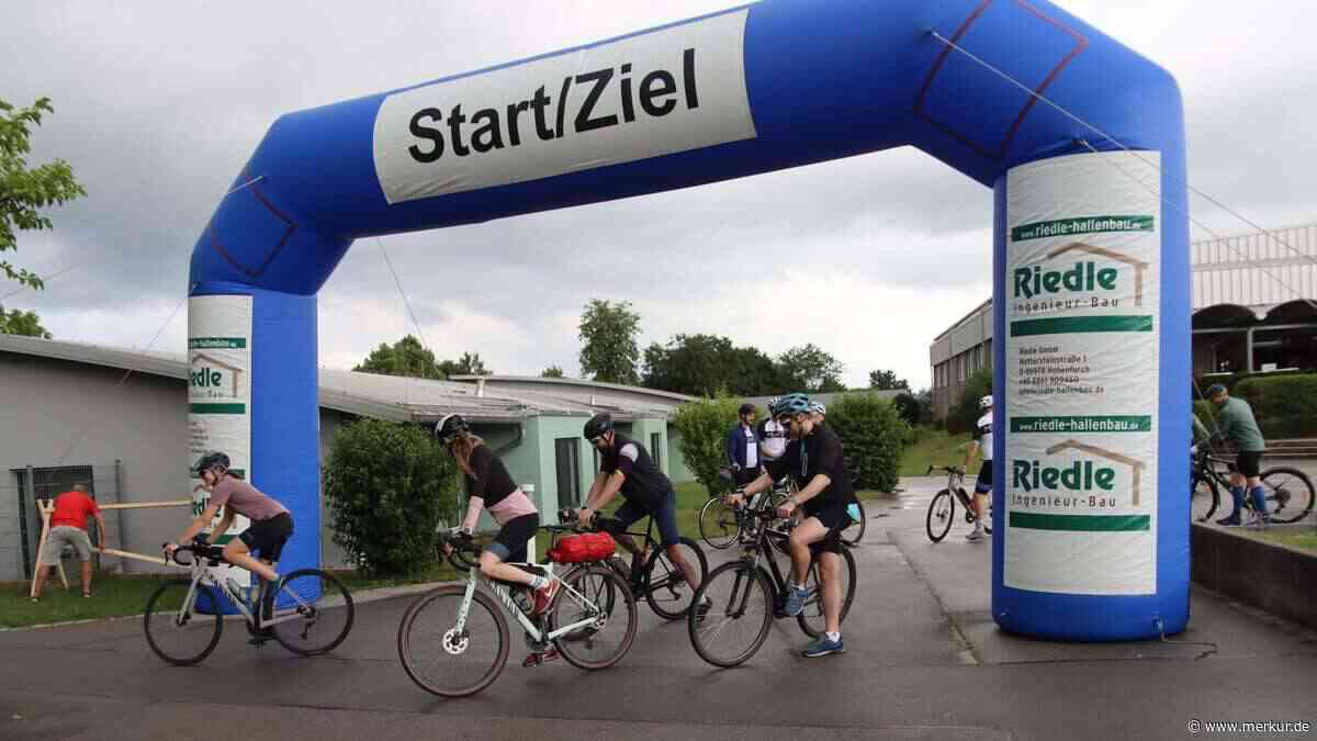 Weniger Teilnehmer als erwartet: Regen schreckt Radler bei Pfaffenwinkel-Radrundfahrt ab