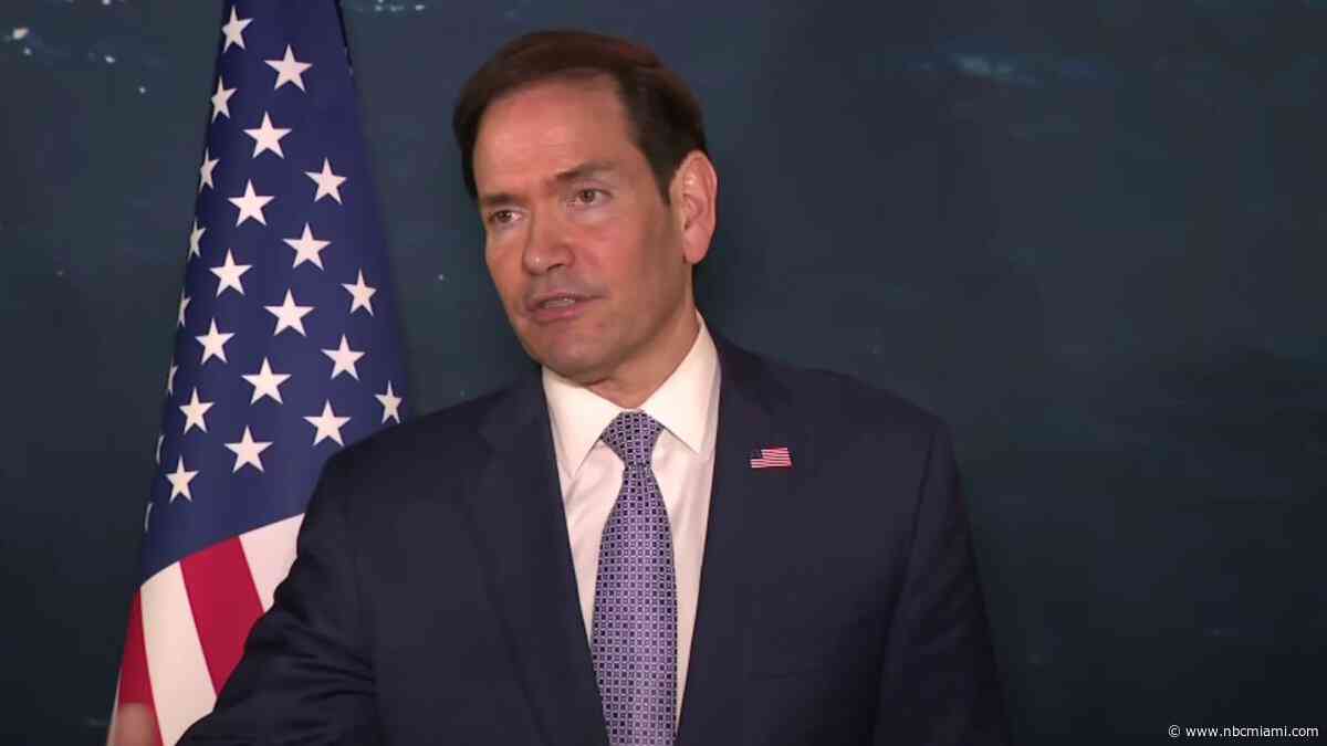 Rubio says Trump administration has ‘no role' to play in arrest of Tate brothers