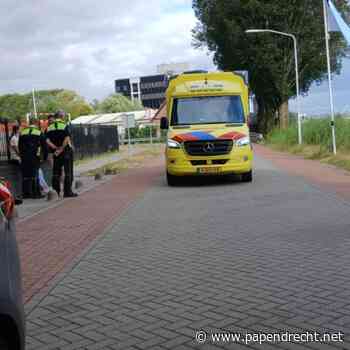 Snelle hulp van bemanning havendienst bij onwel geworden vrouw