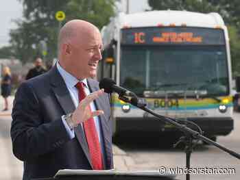 City unveils new $3.7M west Windsor transit terminal