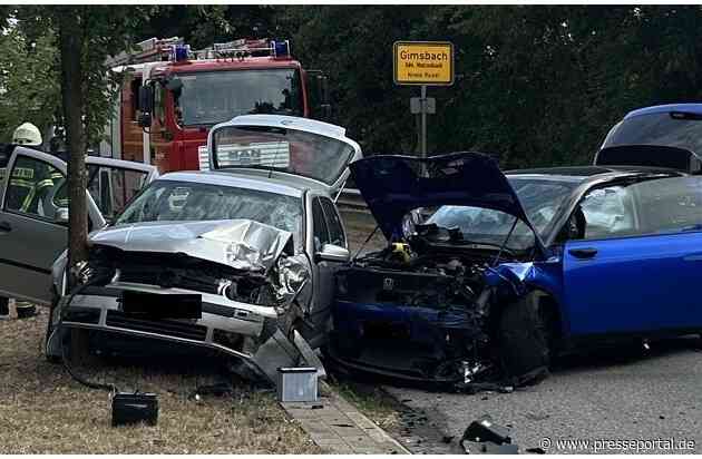 POL-PIKUS: Verkehrsunfall B423 mit Verletzten