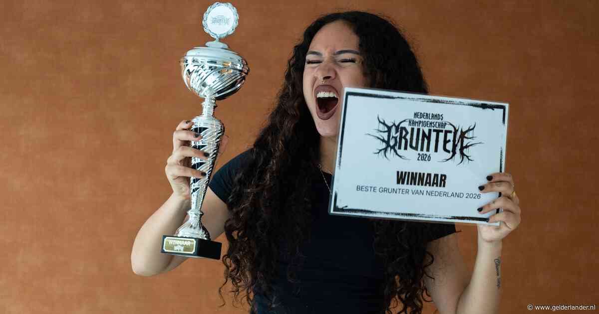 Phoenix (18) uit Gouda wint als eerste vrouw ooit het NK Grunten: ‘Ik dacht, dat wil ik ook kunnen’