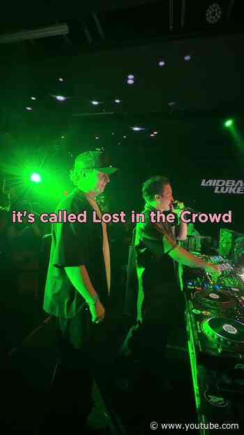 DJ's jump into the Crowd! Laidback Luke