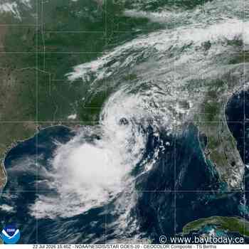 Tropical Storm Bertha makes landfall on southern Louisiana with threatening winds