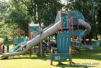 Ribbon-cutting ceremony officially opens Shoaff Park's new playground