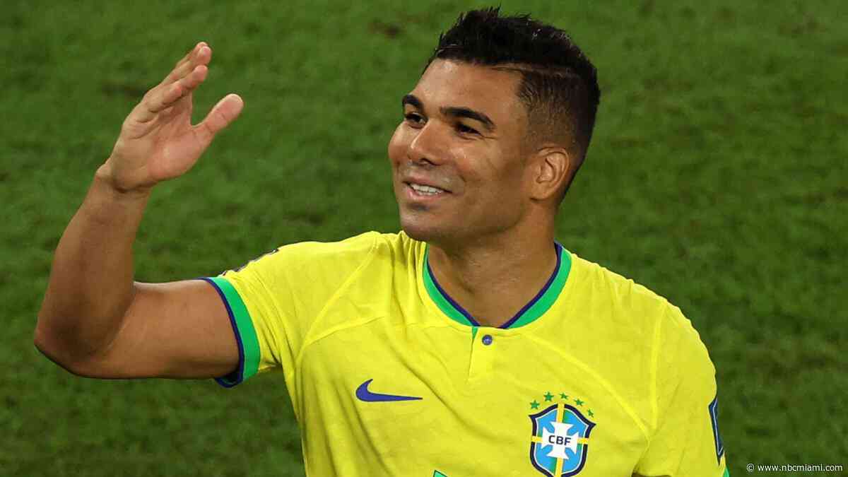 Casemiro signs with Inter Miami, but MLS investigating for possible tampering