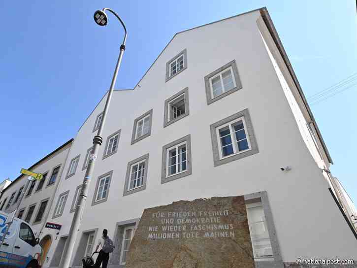 Hitler's birthplace in Austria opens as police station in bid to deter neo-Nazis