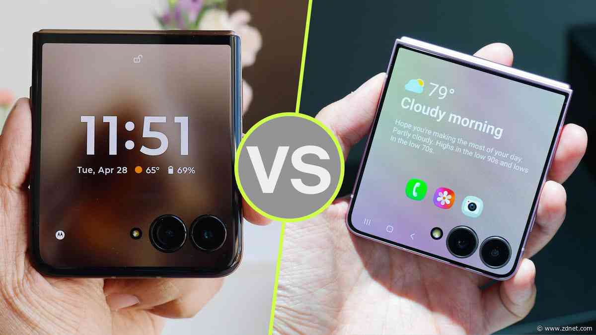 Samsung Galaxy Z Flip 8 vs. Moto Razr Ultra: I've spent time with both, here's what I prefer