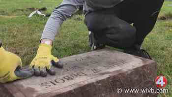 JROTC students pay respects to veterans' graves