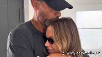 Rio Ferdinand reunites with his wife Kate and their children after 'a very long six weeks apart' for the World Cup in emotional video