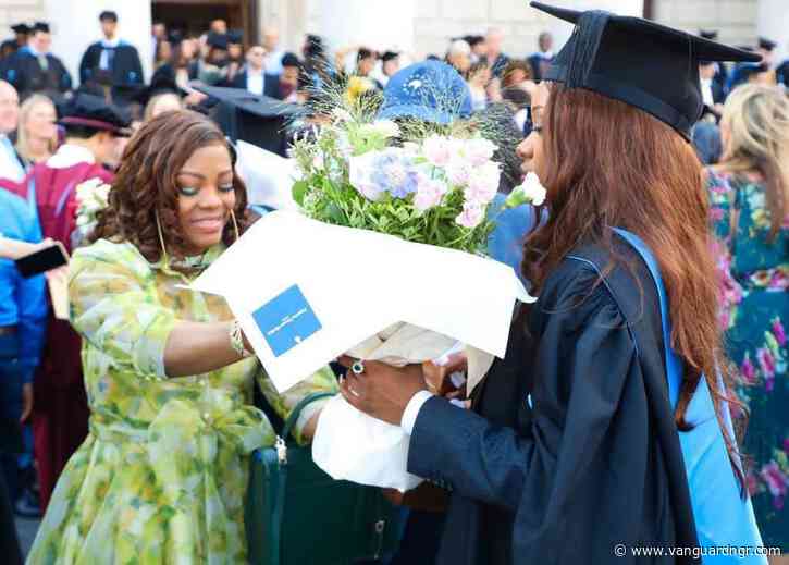 Photos: Wike’s daughter bags law degree from UK university