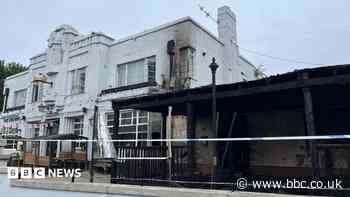 Investigation launched after fire at city pub