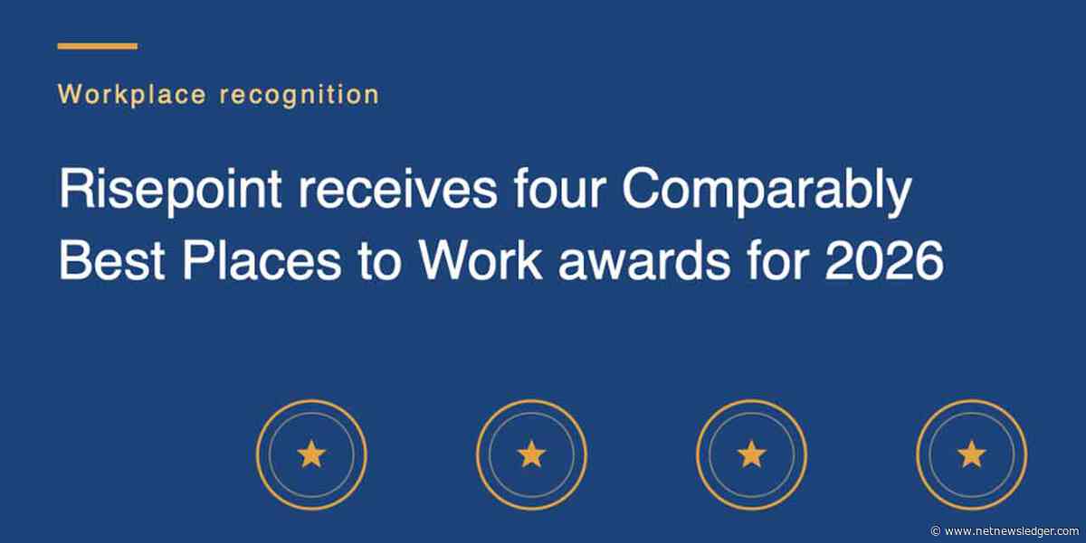 Risepoint Receives Four Comparably Best Places to Work Awards for 2026
