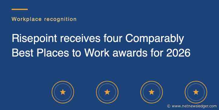 Risepoint Receives Four Comparably Best Places to Work Awards for 2026