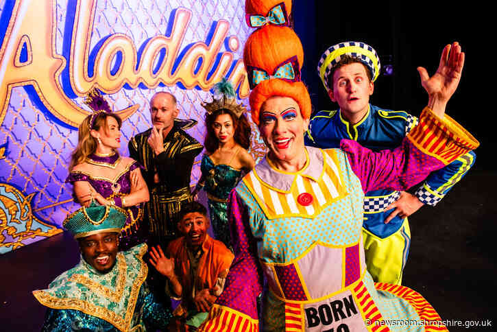Cast unveiled for Shrewsbury pantomime