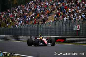 Hamilton says Spa practice shunt compromised his race pace | Formula 1