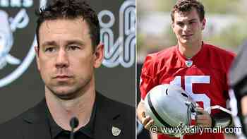 No 1 draft pick Fernando Mendoza gets brutal reality check from Las Vegas Raiders before training camp