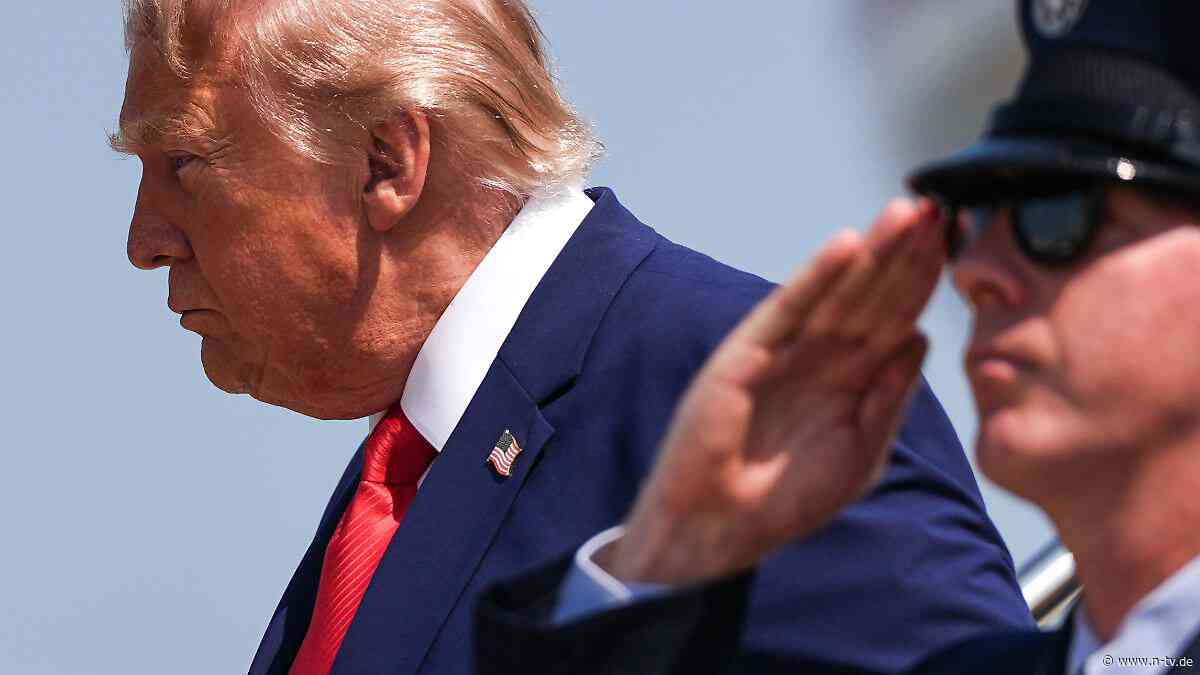 Neue Angriffswelle: Trump: Iran wird "sehr bald bereit" für Deal sein