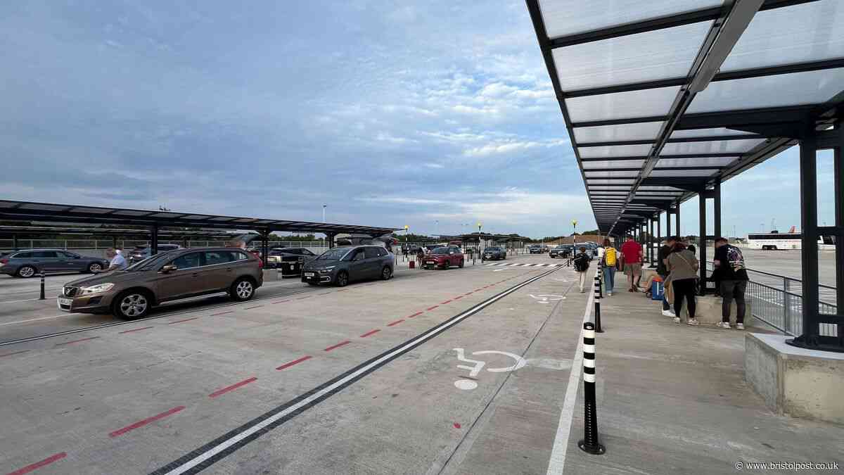 Bristol Airport has one of the most expensive drop-off fees across UK