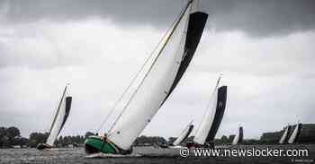 Skûtsjes in actie op het Sneekermeer