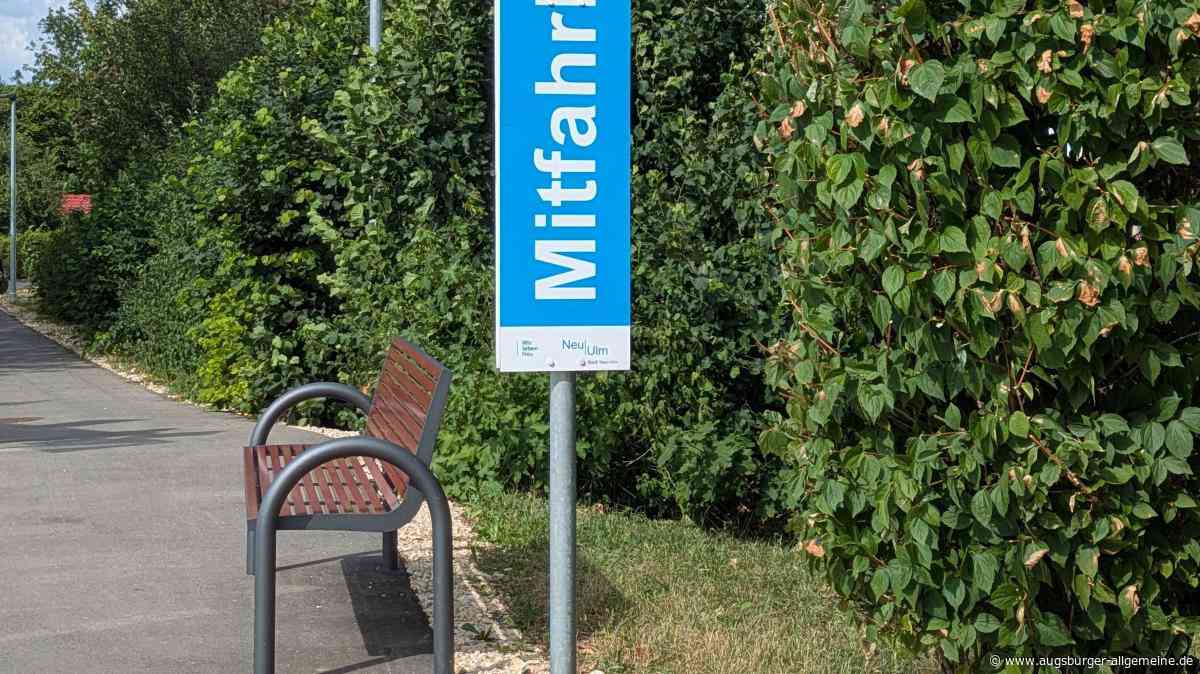 Wirklich eine gute Alternative? Das große Warten auf den Mitfahrbänken rund um Neu-Ulm