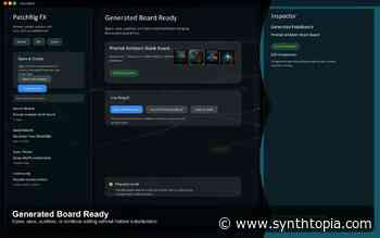 New Multi-Effects Rack, PatchRig FX, Lets You Create Custom Boards Via Prompts