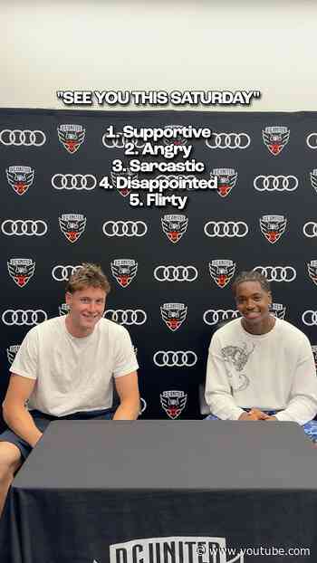 They’re trying to play it cool, but they’re really excited to see you this Saturday! #mls #soccer