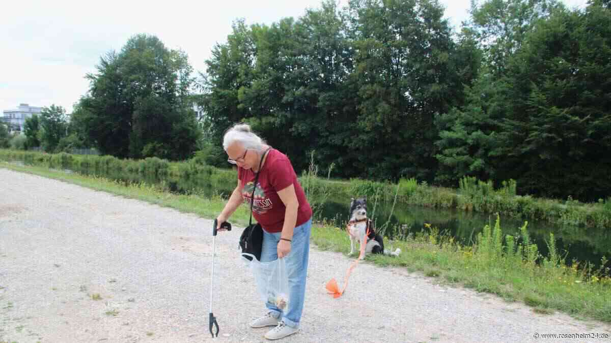Die Kippen-Sammlerin von Kolbermoor: Renate Carta (70) sagt Müllsündern den Kampf an