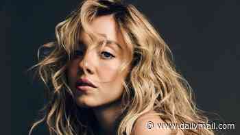 Sydney Sweeney models plunging top in latest sultry shoot for American Eagle… after sales dipped amid star's controversial 'good jeans' campaign