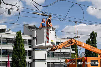 Kabelschaden legt in Ulm Straßenbahnen lahm