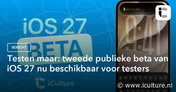 Testen maar: tweede publieke beta van iOS 27 nu beschikbaar voor testers