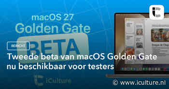 Tweede beta van macOS Golden Gate nu beschikbaar voor testers
