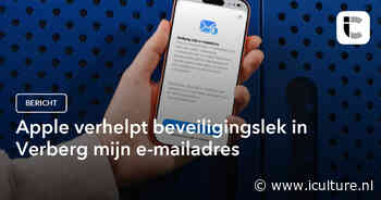 Apple verhelpt beveiligingslek in Verberg mijn e-mailadres