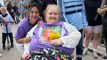 Stroke survivor mum takes first steps in six years in memory of niece