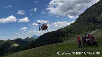Schreckmoment am Hochfelln: Wanderer stürzt ab und bleibt an Baum hängen