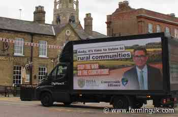 Billboard campaign tells Burnham to listen to rural Britain