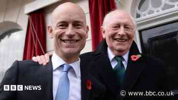 Former Labour leader's 'delight' as son becomes new Welsh secretary