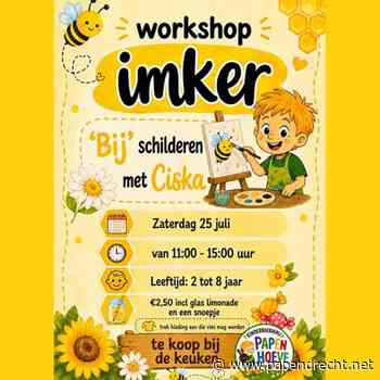 Workshop 'Imker' en 'Bij' schilderen met Ciska (2-8 jaar)