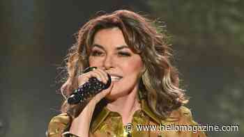 Shania Twain, 60, looks half her age in tiny hotpants and see-through top