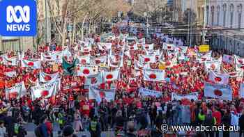 Protestors say Victorian teacher rally a 'watershed moment'