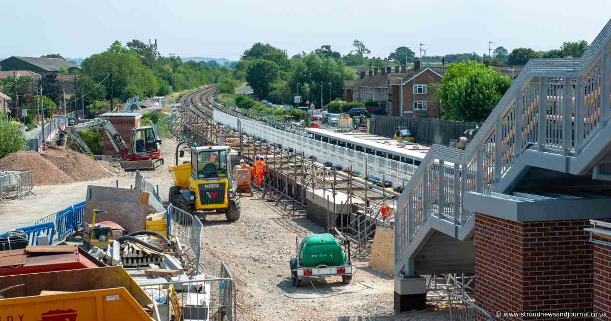 New Charfield station latest as new route between Wotton and Charfield