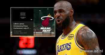 Verwijderde persconferentie doet fans opnieuw dromen: keert LeBron James terug naar Miami Heat?