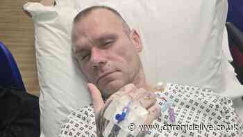 Dad's holiday nightmare after 'spewing litre of blood' by the pool at Canary Islands resort