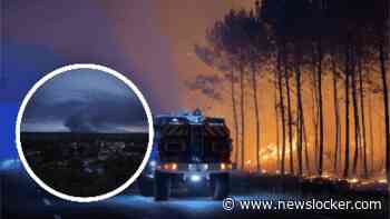 Bosbrand in Zuidwest-Frankrijk zorgt voor evacuaties en dikke rookwolken