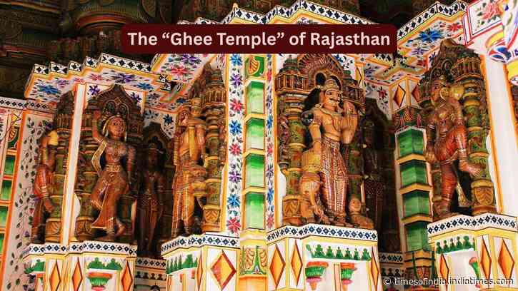 There’s a temple in Rajasthan built with 40,000 kg of ghee and locals say it still seeps butter in peak summer